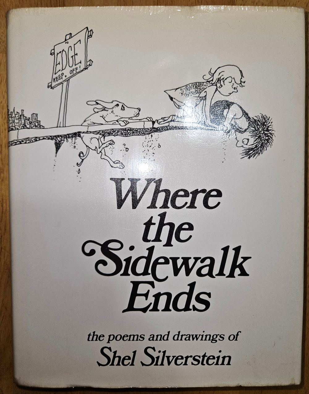 Where the Sidewalk Ends Shel Silverstein 1974 HC DJ Early Printing